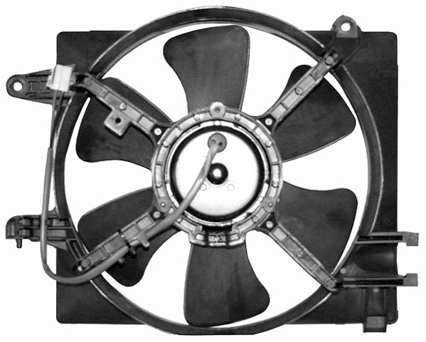 Radiator FAN COMPLEET Chevrolet Matiz 01-05 300mm 800Ie/1000Ie -