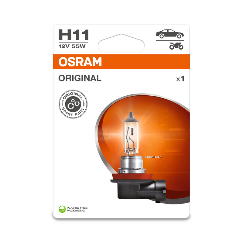 Osram Original Halogen bulb - H11 - 12V/55W - single piece