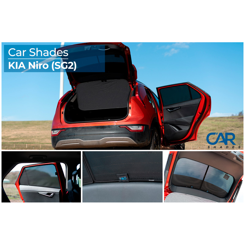Set Car Shades  Kia Niro II 2022- (4-pieces)