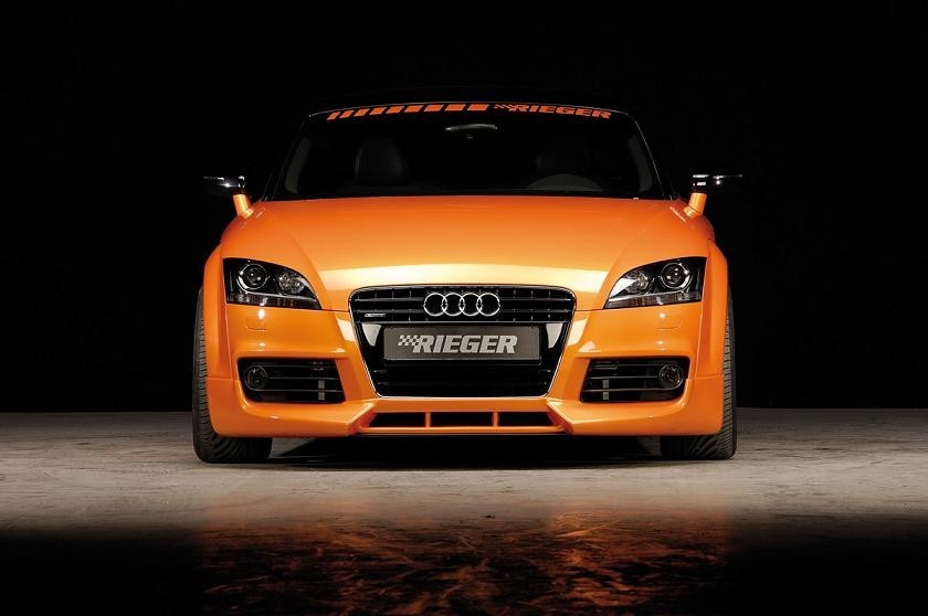 Voorspoilerlip 3 air intakes Audi TT 8J wel s-line 09.06- Riege
