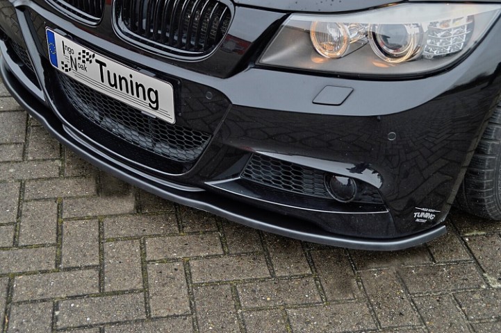 Frontspoiler lip BMW 3-Serie E90 E91 M Pakket Facelift 09/2008-2013