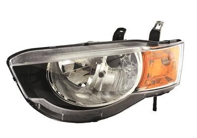 koplamp, H4, elektr verstelb, incl stelmotortje, rechts Mitsubis