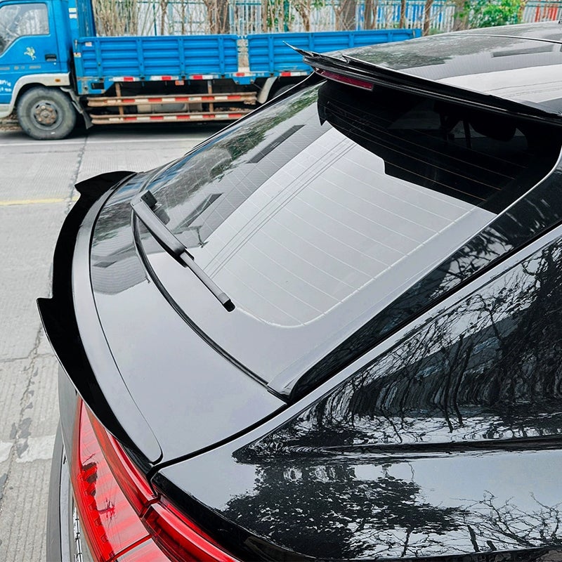 Lower mid rear spoiler  Audi Q8 (4MN) S-Line/SQ8/RSQ8 2018- (ABS Glossy Black)