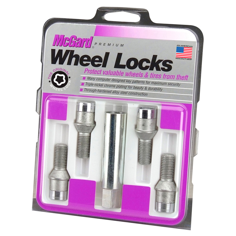 McGard HEX/Tuner Wheel locking bolts M14x1.50 - Conical - Length 24mm (17mm hex)