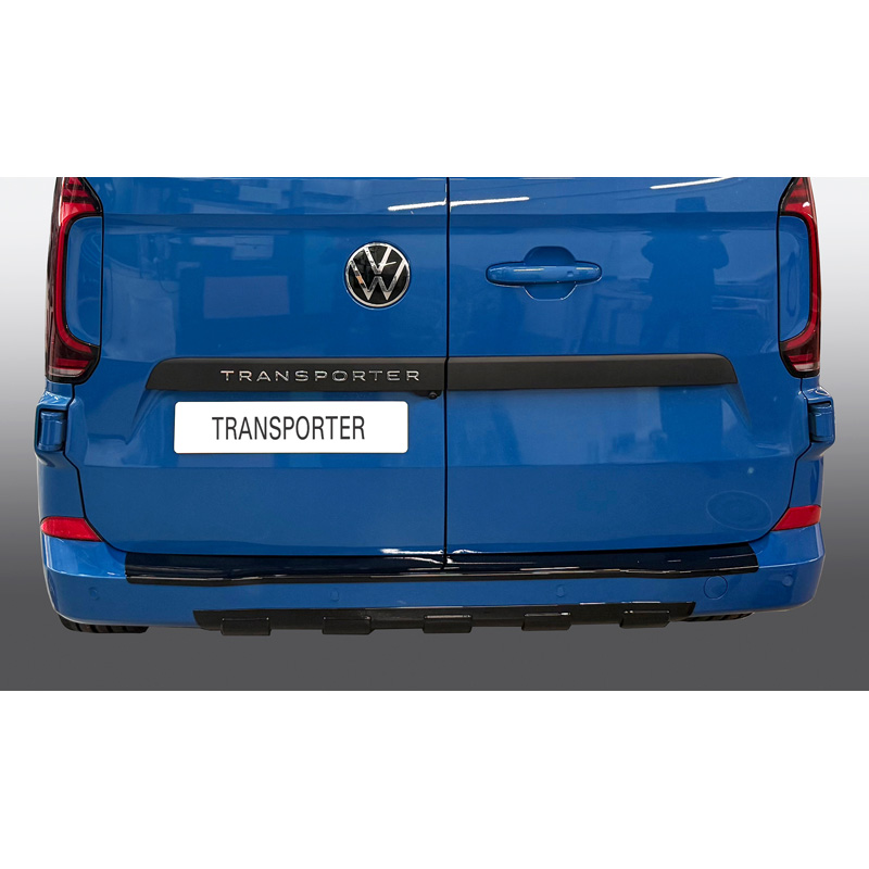RGM Heckschürzenansatz 'Skid-Plate' passend für Ford Transit Custom / Tourneo Custom (V710) 2023- & Volkswagen Transporter T7 2024- (ABS Glänzend Schwarz)