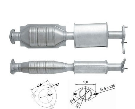 Lancia LYBRA 2.0 20V 1998 cc 113 Kw / 154 cv 185A8.000 Magnaflow