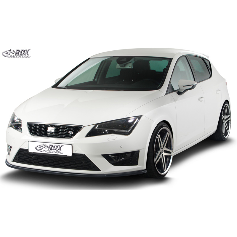 Front spoiler  Seat Leon 5F SC/5-doors/ST FR/Cupra 2013-2020 (ABS glossy black)
