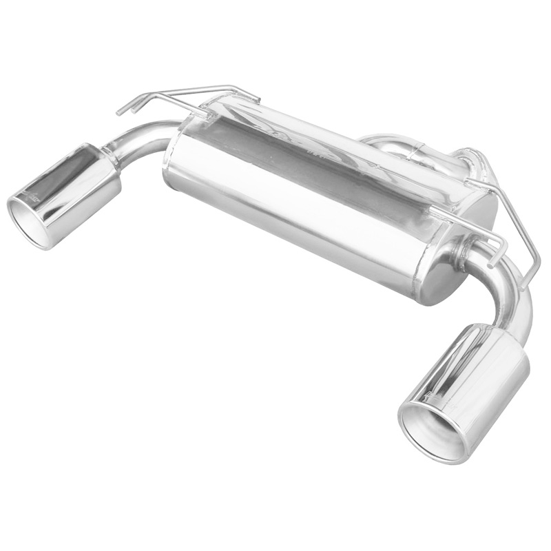100% Inox Double Sport Exhaust  Mitsubishi Lancer Evo X 2.0T (295HP) 2008- Left/Right 120mm Mega