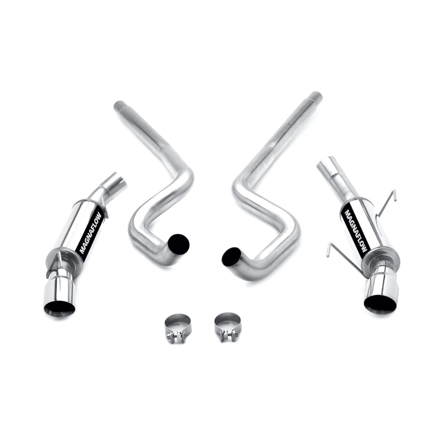 Ford Cat-Back 05- Ford Mustang 4.6L V8 3" Magnaflow Cat-Back
