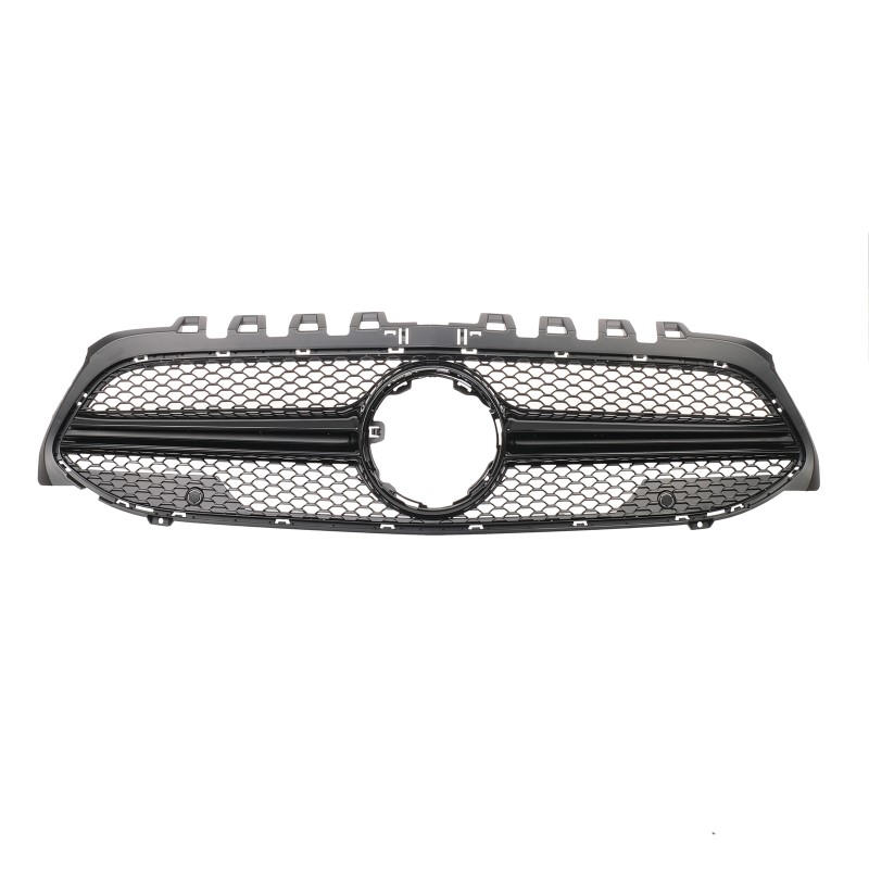 Grill Mercedes A klasse W177 A45 look Glans Zwart
