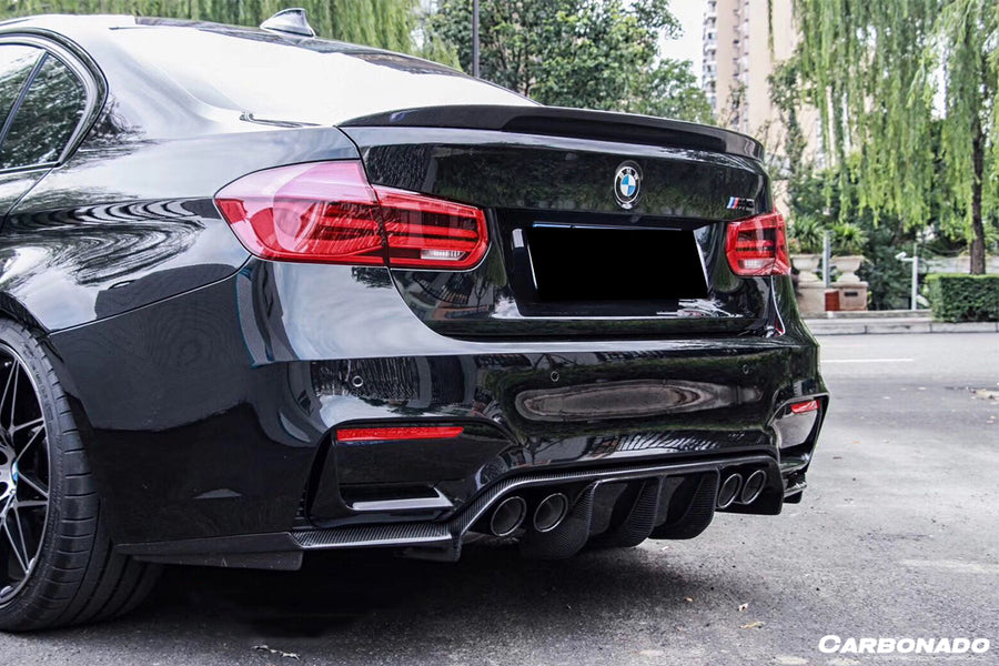 BMW M3 F80 M4 F82 VRS Style Carbon Fiber Rear Diffuser 2014-2020
