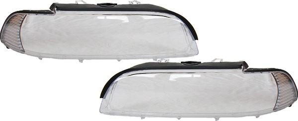Headlight GLAS right BMW E39 00-03