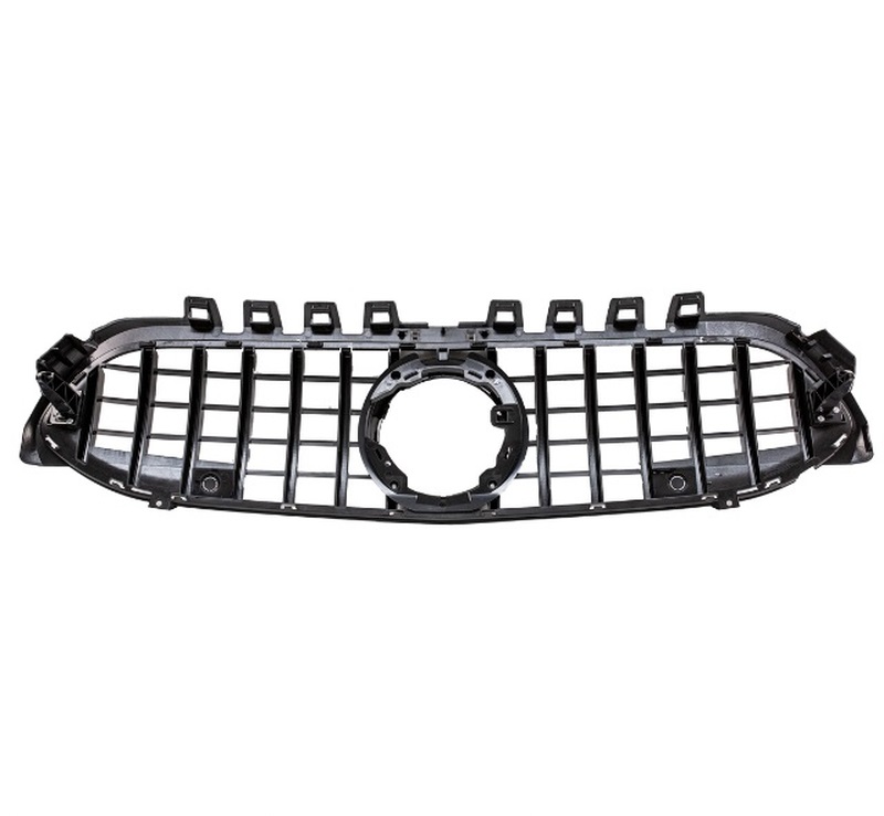 Grill Mercedes A klasse W177 / V177 GT-Look Glans Zwart