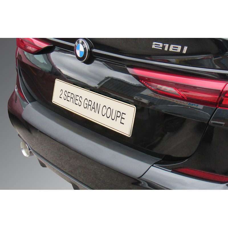 ABS Rear bumper protector  BMW 2-Series F44 Gran Coupé 'M' Sport & M235i 2020- Black
