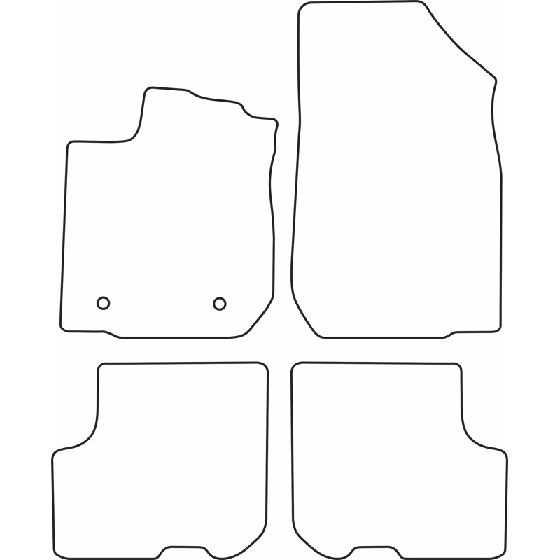 Automatten  Dacia Logan II 2012-2020