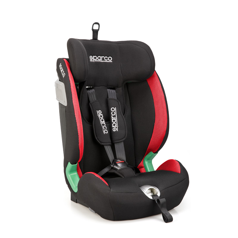 Sparco child seat SK5000I (Isofix) Black/Red i-Size 76-150cm (ECE-R129/03)