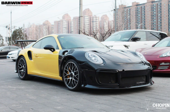 Porsche 911 991.2 Turbo/S GT2RS Style Deels Carbon Fiber Full Body Kit 2016-2019