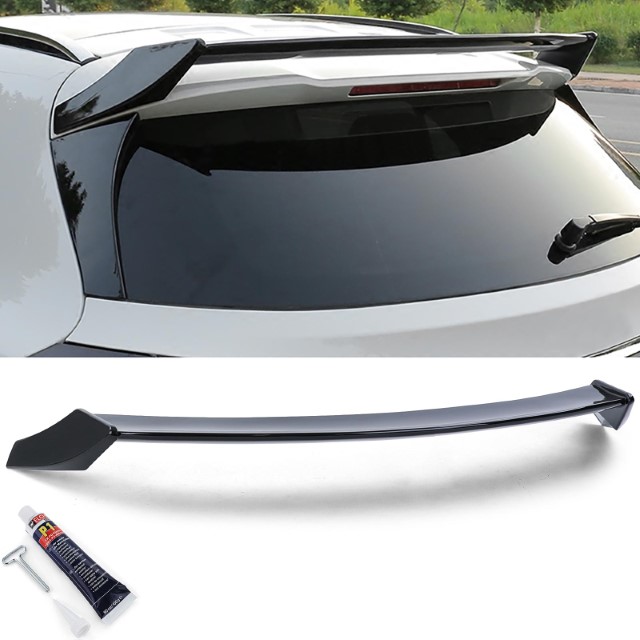DakSpoiler Mercedes GLA X156 2014-2019 Piano Black
