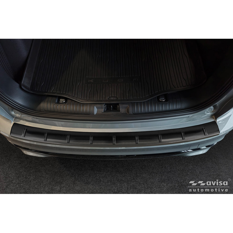Avisa RVS Achterbumperprotector STRONG EDITION  Ford Kuga III ST-Line / Vignale 2019-2024 & Facelift 2024- - Zwart