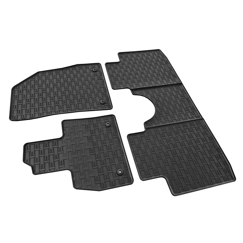 CIKCAR Rubber car mats set  Smart #5 EV 2024- (3-pieces + fixing system)