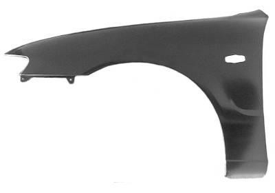 spatbord, links Mazda 626, 1997-2002