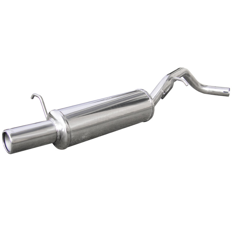100% Inox Sport Exhaust  Volkswagen Polo 1.4 (80HP) Sportline 2006- 80mm