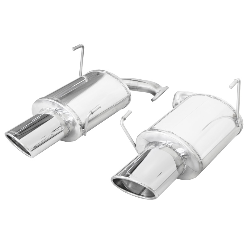 100% Inox Double Sport Exhaust  Subaru Impreza 2.5T WRX STi MY15 (300HP) 2014- Left/Right 150x105mm