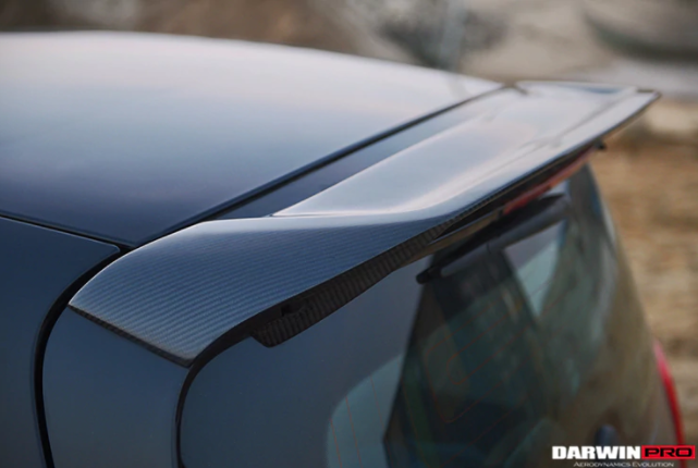 Smart Fortwo 453 BKSS Style Carbon Fiber Dakspoiler 2016-2020