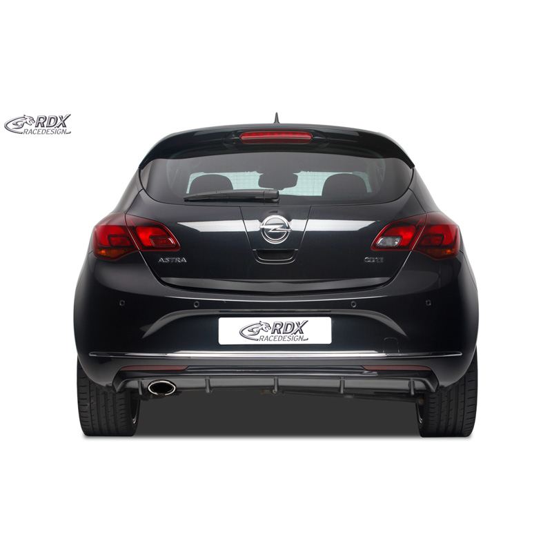 Rear bumper skirt 'Diffusor'  Opel Astra J 5-doors 2009-2015 excl. Sportstourer (PUR)