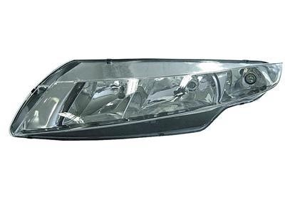 koplamp, H7+H1, elektr verstelb, incl motor, links Honda Civic,