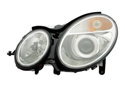 koplamp, H7+H7, rechts Mercedes E klasse, W211, 2002-2006