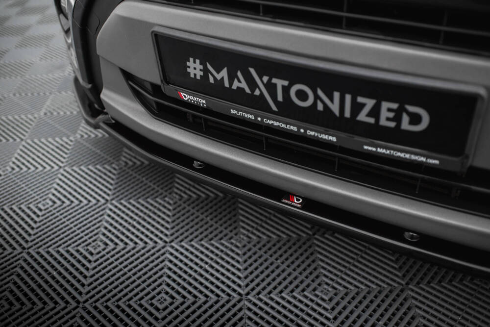 Voorspoiler V.2 Suzuki Vitara S Mk2 Maxton Glans Zwart