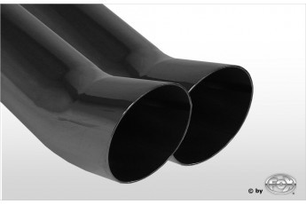 VW Polo 6N Einddemper double-flow - 2x76 Typ 18 FOX