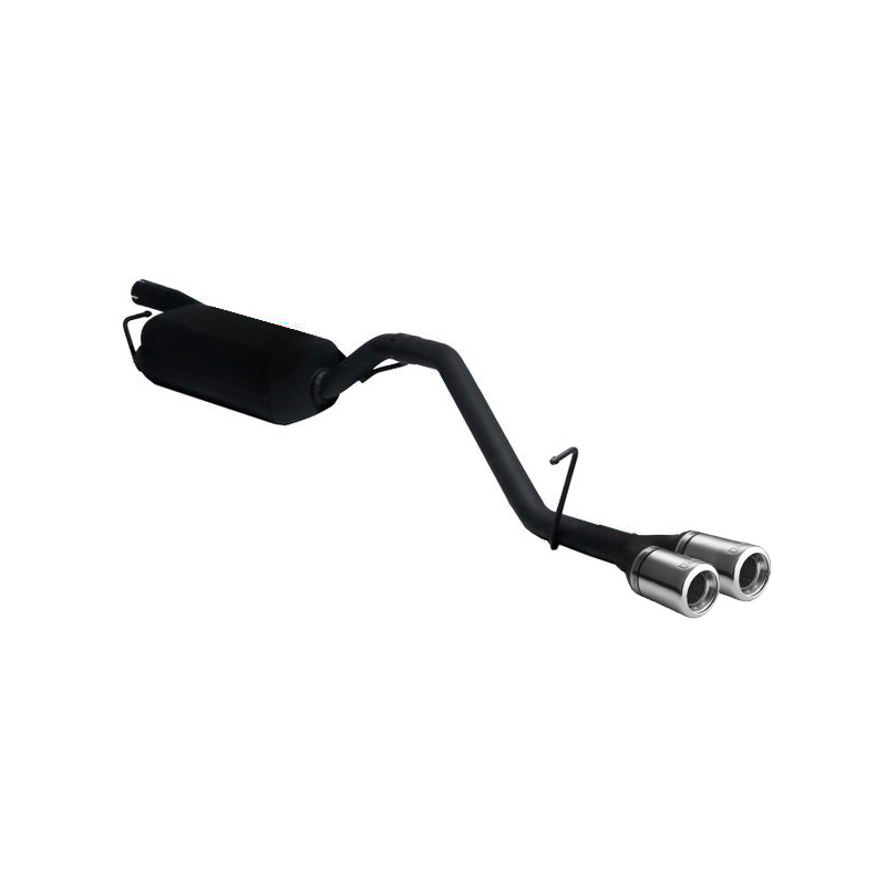 Sport exhaust  Ford Focus C-Max 1.6i 74/85kW/1.8i 92kW/2.0i 107kW/1.8 TDCi 85kW 2004-2010 2x 80mm