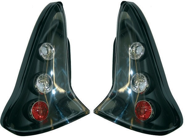Achterlichten Citroen C4 04-09 Zwart