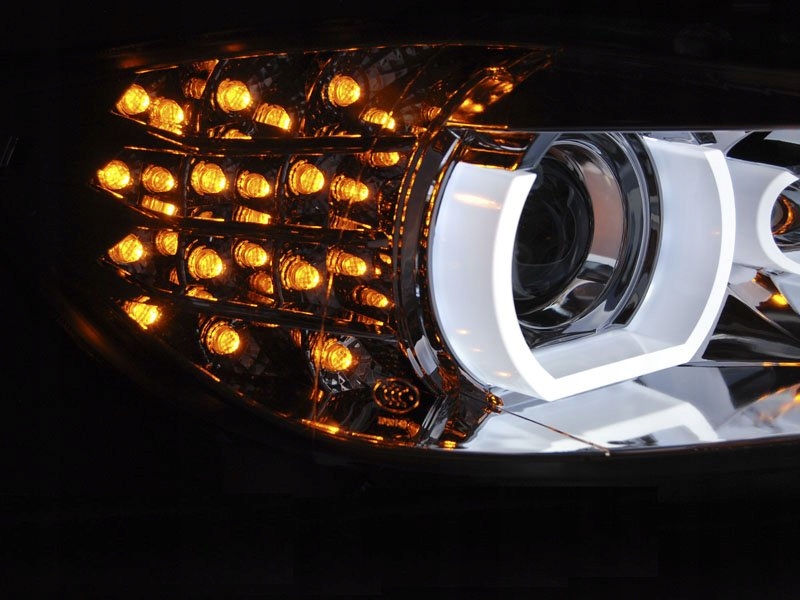 Headlights BMW E90/E91 09-11 Xenon 3D Angel eyes