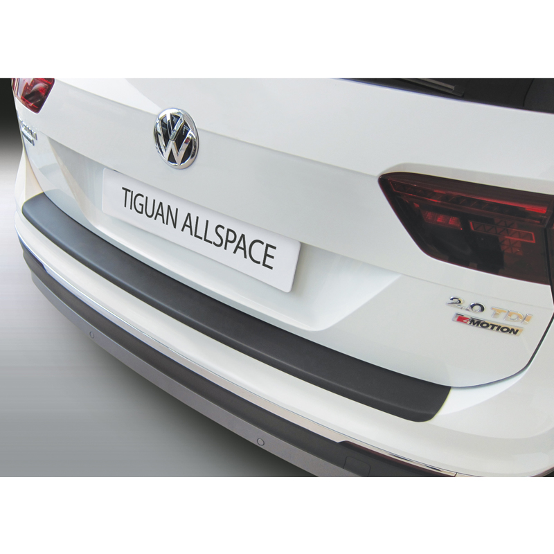 ABS Achterbumper beschermlijst  Volkswagen Tiguan II Allspace 4x4 2018- Zwart