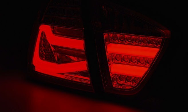 Achterlichten LED BMW 3-serie E90 04-08 rood/helder