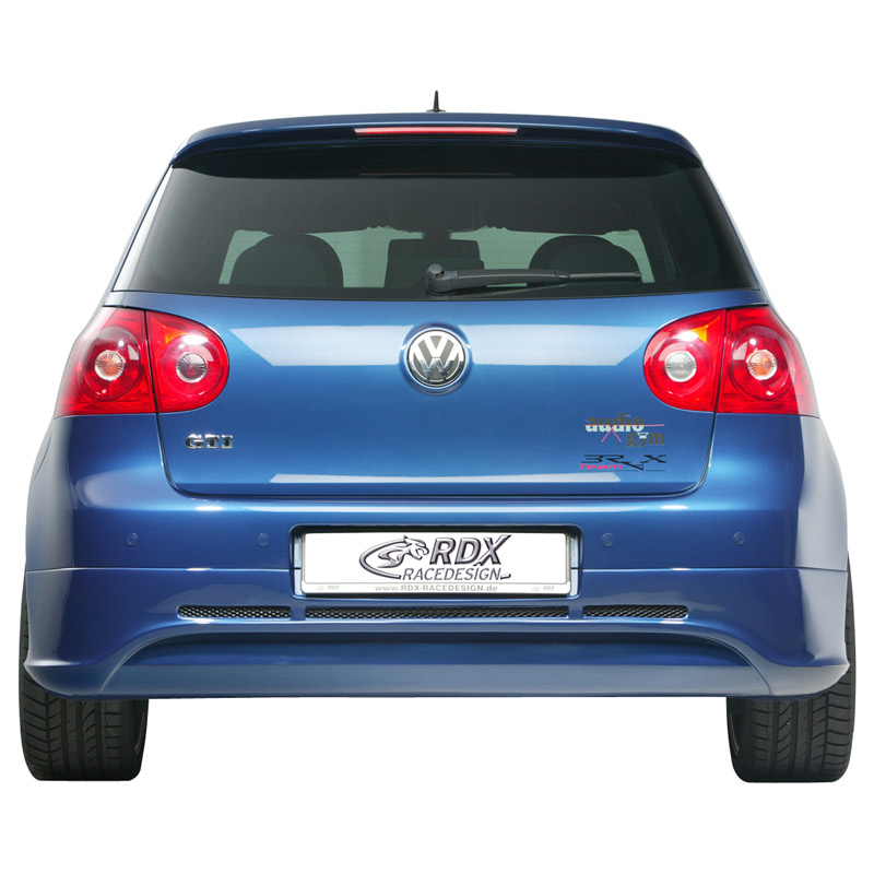 Achterskirt  Volkswagen Golf V 2003-2008 (zonder uitlaatuitsparingen) (ABS)