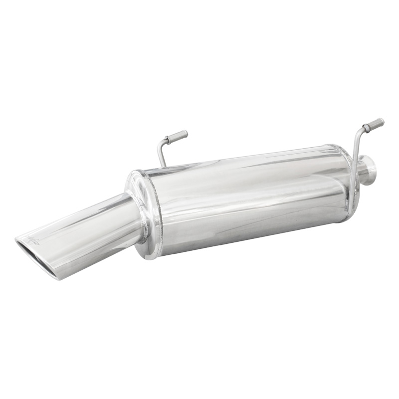 100% Inox Sport Exhaust  Peugeot 206 CC 2.0 16v (136HP) 2001- 120x80mm