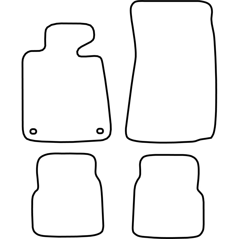 Automatten  BMW 3 serie (E30) 1982-1990 (excl. Cabrio)