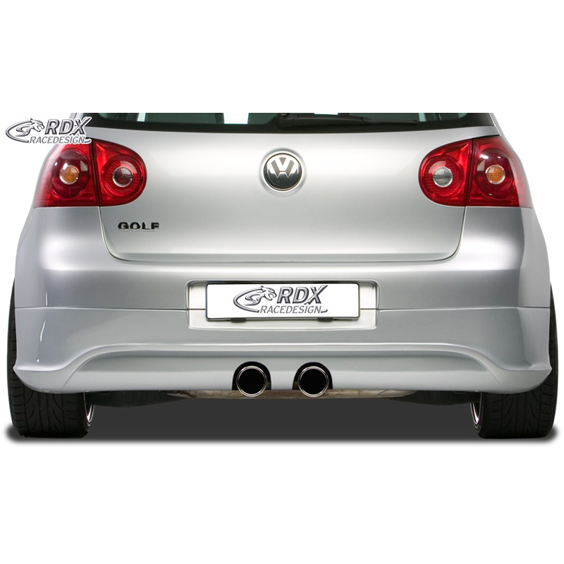 Rear bumper skirt  Volkswagen Golf V R32 Hatchback 3/5-doors R32 2003-2008 (R32 exhaust) excl. Variant/Plus (ABS)