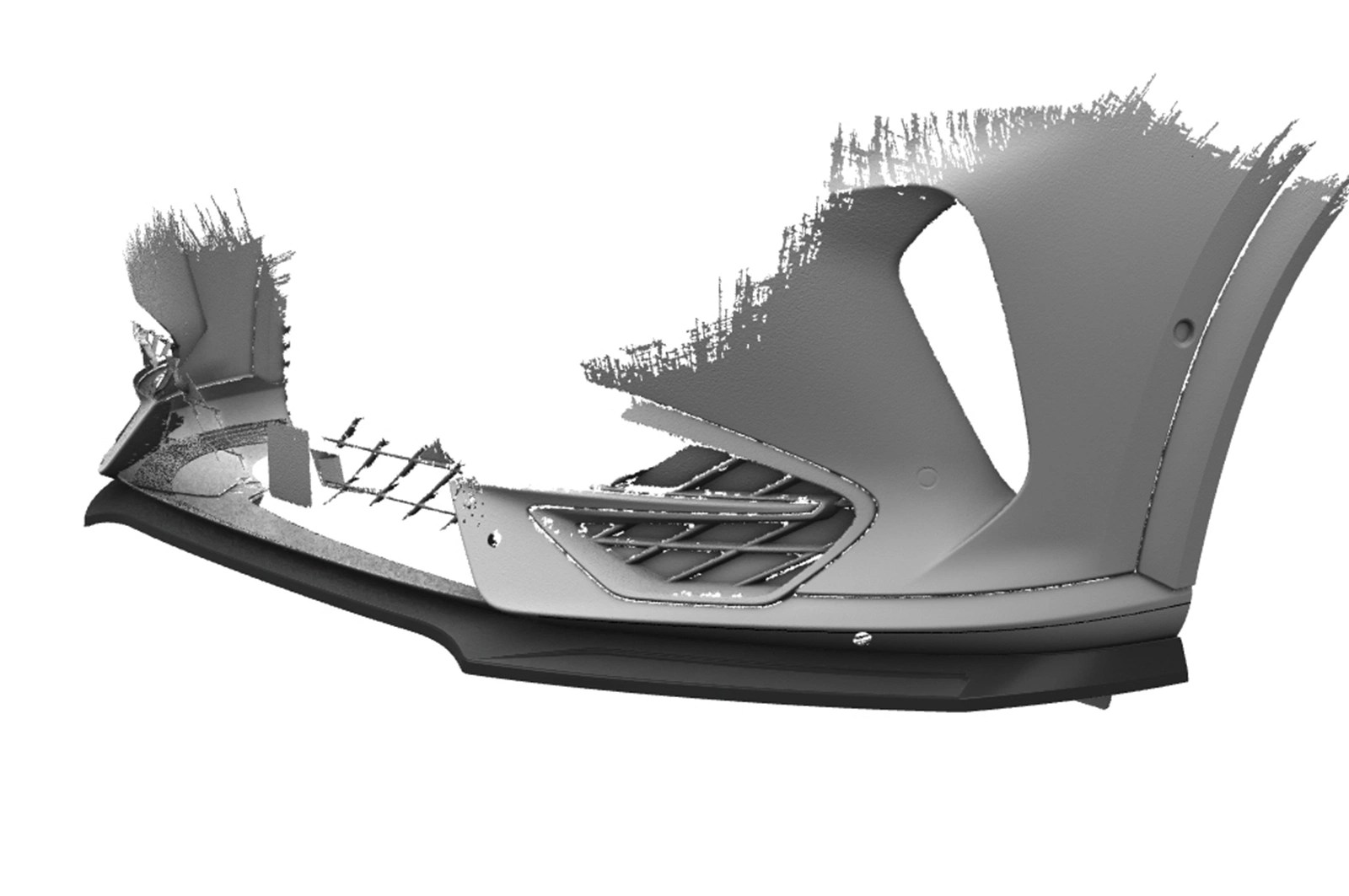 Voorspoiler Cupra Formentor Glans Zwart (2020 - heden)