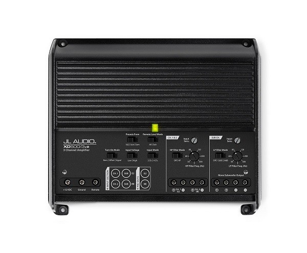 JL Audio versterker 3-kanaals Klasse D XD500/3v2
