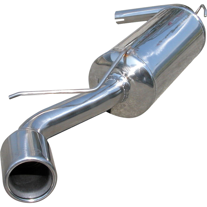 100% Inox Sport Exhaust  Fiat Seicento 0.9/1.1 Sporting 1998- 80mm