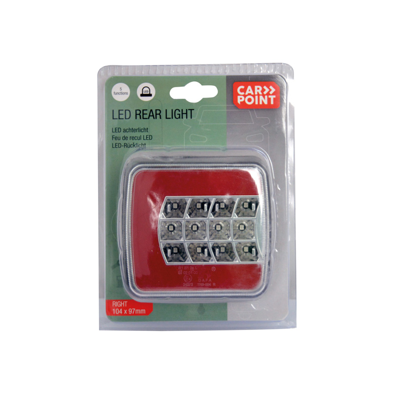 Carpoint LED Achterlicht Rechts 4 functies