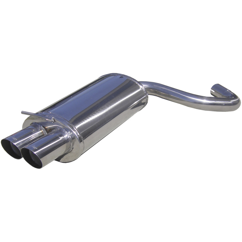 100% Inox Sport Exhaust  BMW 3-Series E90 320D 2005- 2x76 Racing