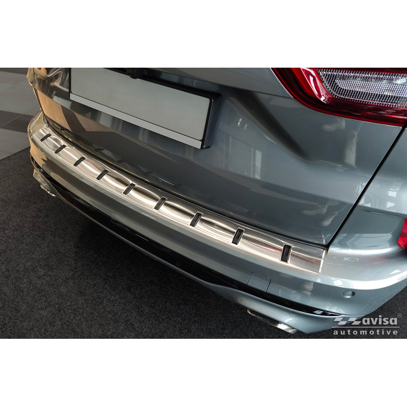 Avisa RVS Achterbumperprotector STRONG EDITION  Ford Kuga III ST-Line / Vignale 2019-2024 & Facelift 2024- - Zilver