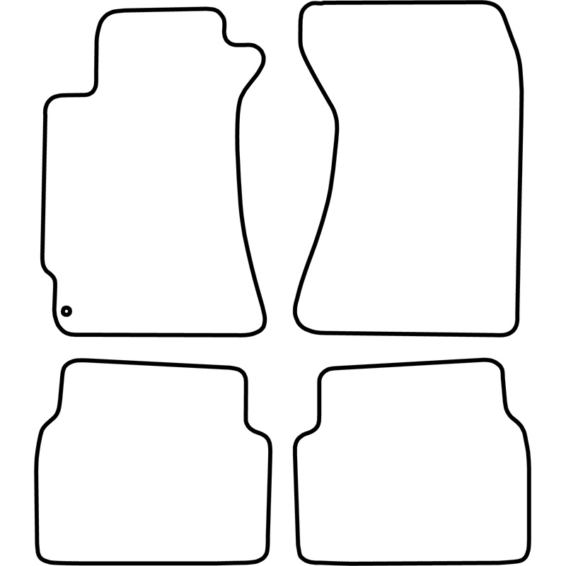 Automatten  Subaru Forester 2002-2008