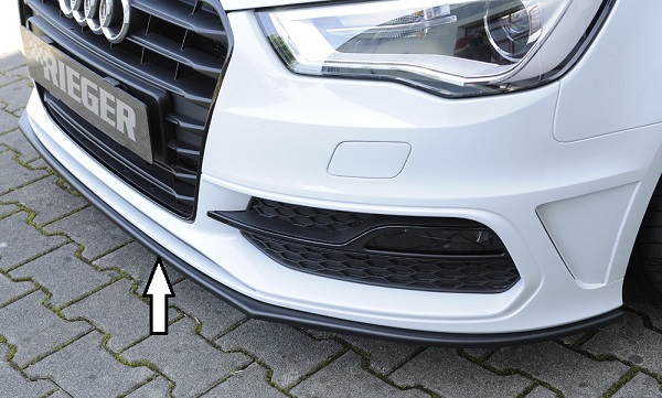 Voorspoiler Audi A3 8V S-line Rieger